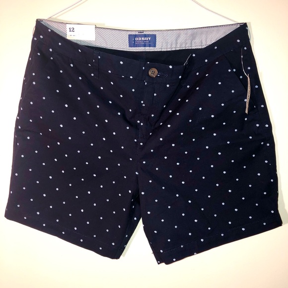 Old Navy Pants - ON Shorts Sz. 12 Blue & Polka Dots